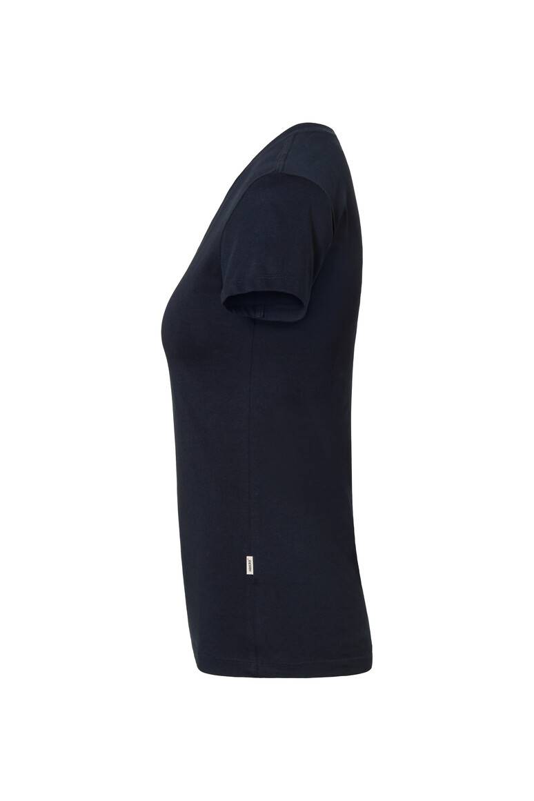 HAKRO Damen V-Shirt Stretch tinte, L