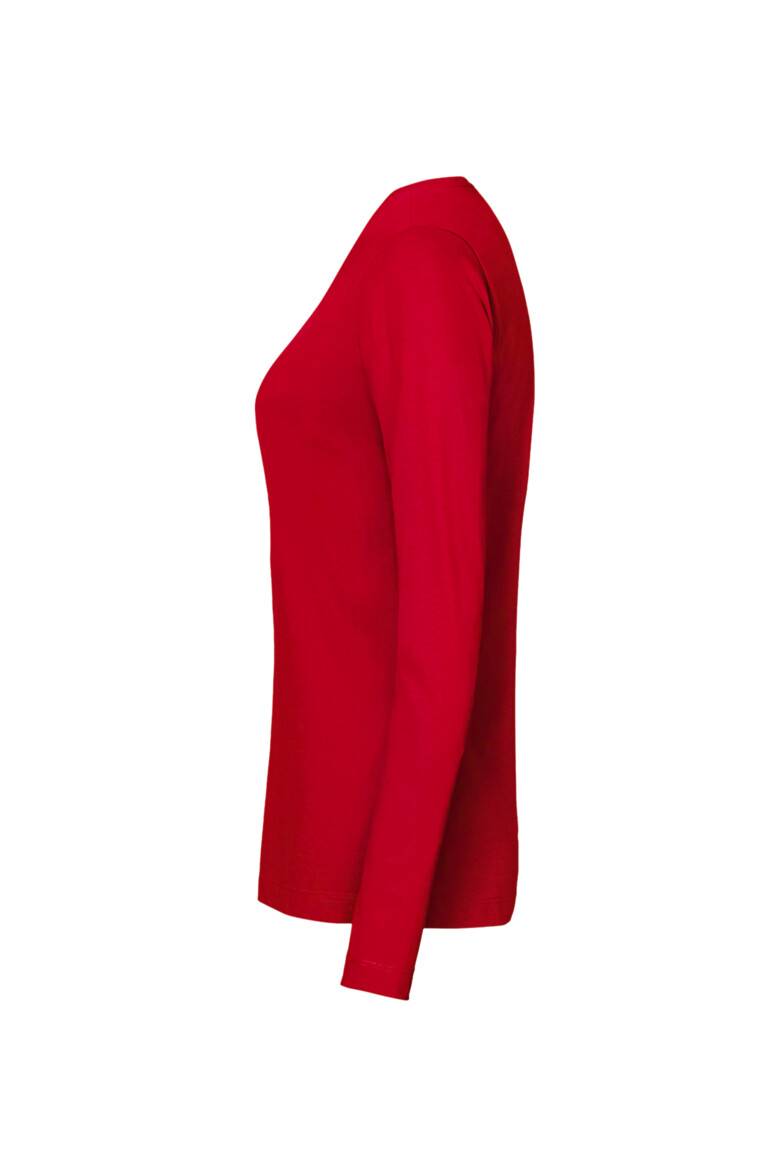 HAKRO Damen Longsleeve MIKRALINAR® rot, 4XL