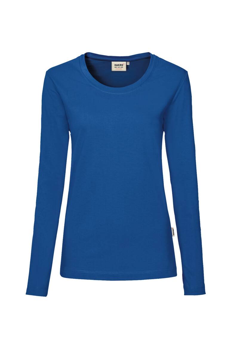 HAKRO Damen Longsleeve MIKRALINAR® royalblau, 3XL