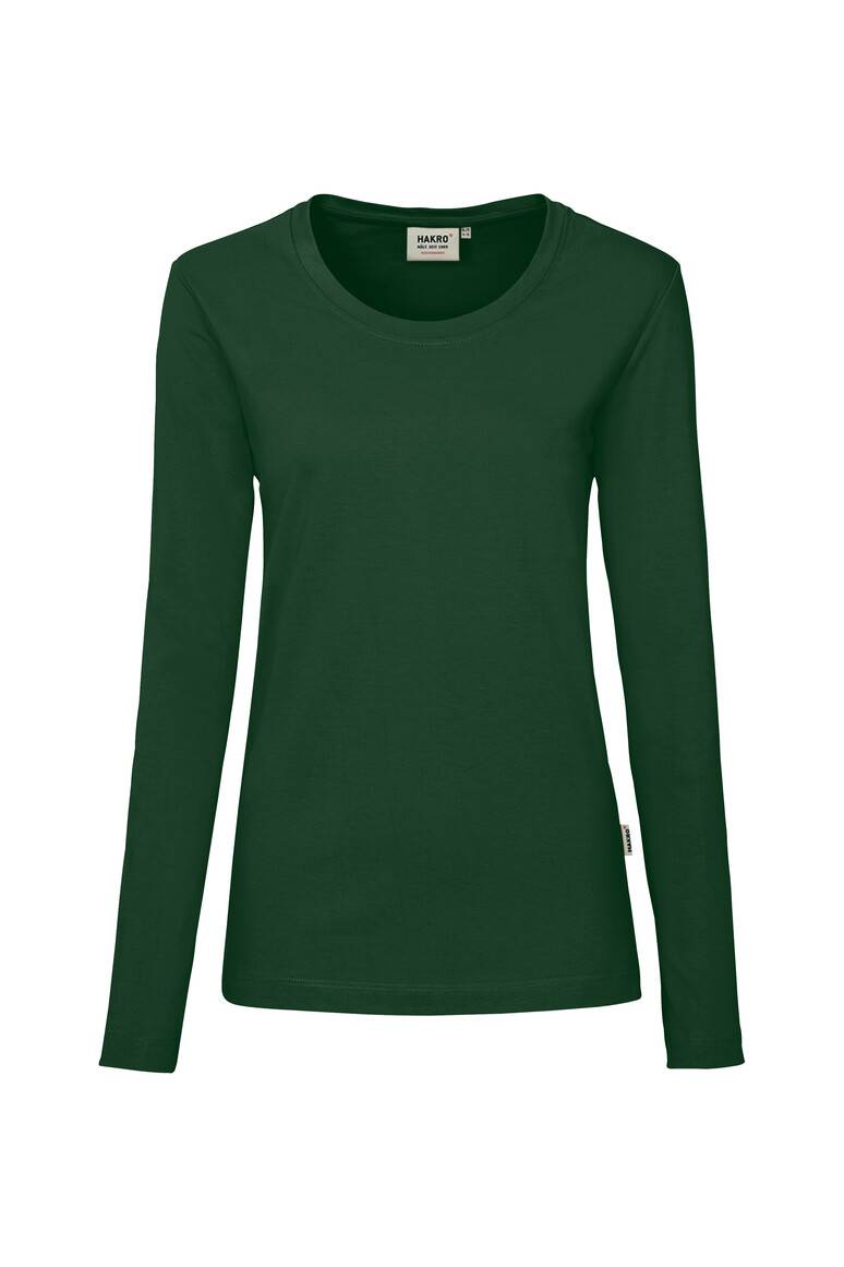HAKRO Damen Longsleeve MIKRALINAR® tanne, 4XL