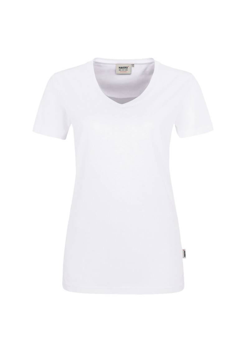 Damen-T-Shirt Performance 181 weiß Größe 5XL