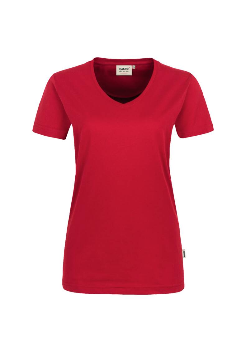 Damen-T-Shirt Performance 181 rot Größe XL
