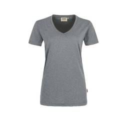 Hakro Women-V-Shirt Performance 181-15 grau-meliert Größe XS