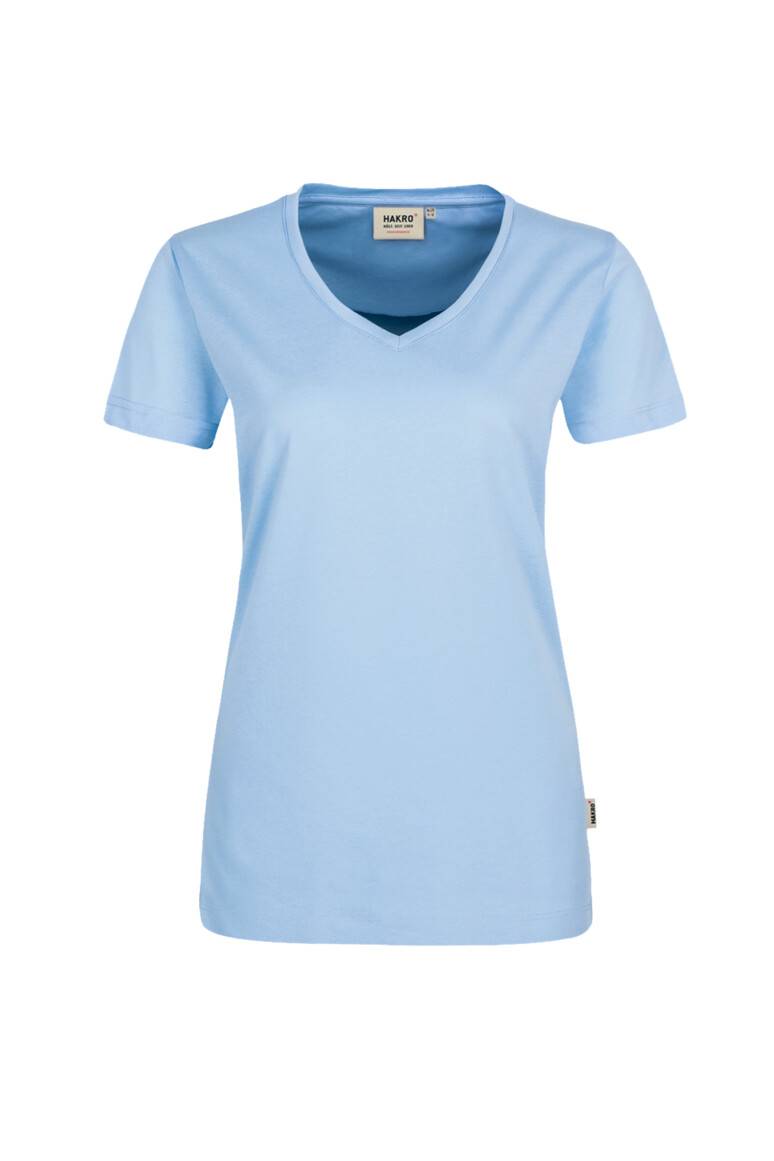 Hakro Women-V-Shirt Performance 181-20 eisblau Größe M