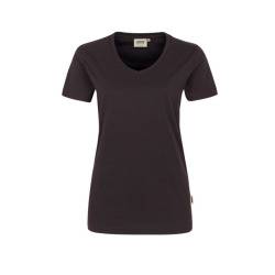 Hakro Women-V-Shirt Performance 181-22 schokolade Größe XS