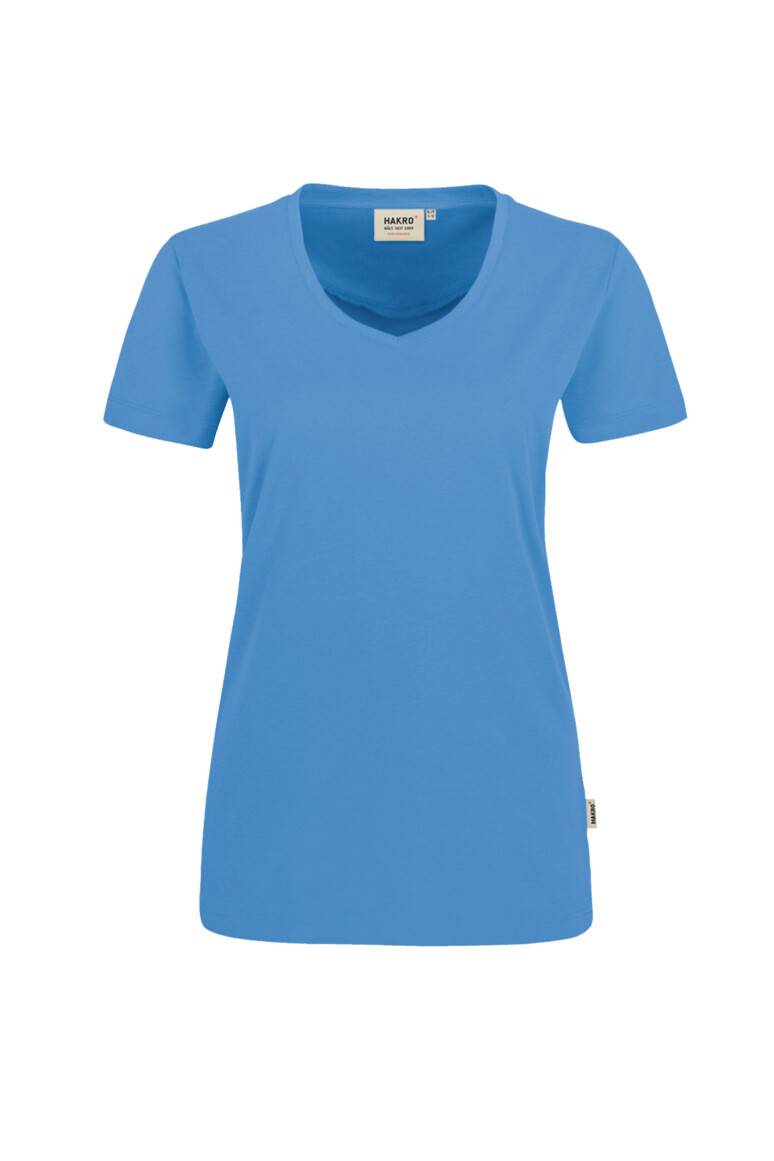 Hakro Women-V-Shirt Performance 181-41 malibublau Größe XS