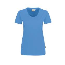 Hakro Women-V-Shirt Performance 181-41 malibublau Größe S