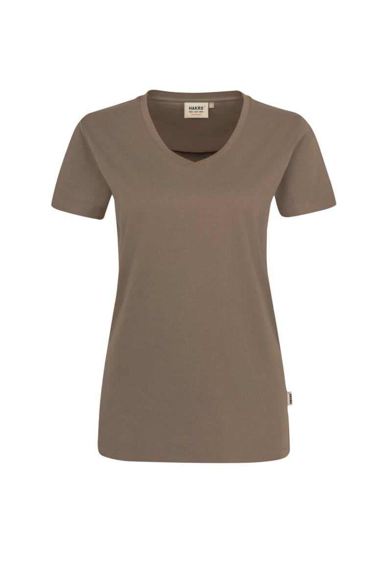 Hakro Women-V-Shirt Performance 181-128 nougat Größe 3XL