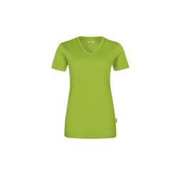 Hakro Damen-V-Shirt COOLMAX 187-40 kiwi Gr. M