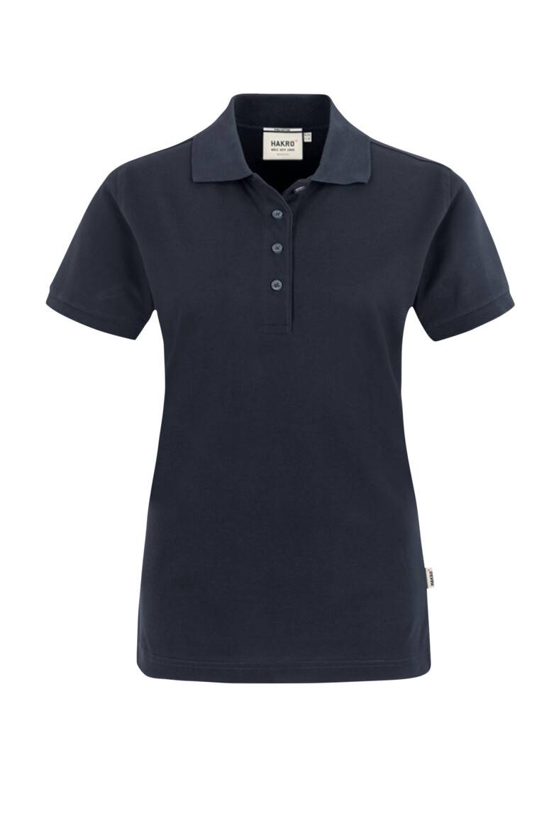 HAKRO Damen Poloshirt Pima-Baumwolle tinte, L