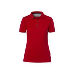 Hakro Damen-Poloshirt Cotton-Tec 214-02 rot Gr. XS
