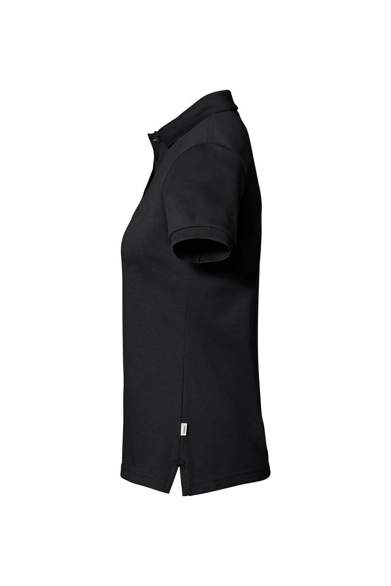 Hakro Damen-Poloshirt Cotton-Tec 214-05 schwarz Gr. L