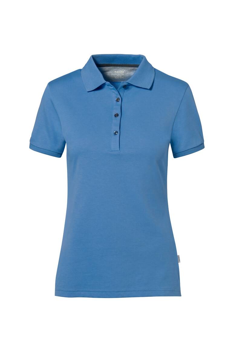 Hakro Damen-Poloshirt Cotton-Tec 214-41 malibublau Gr. 3XL