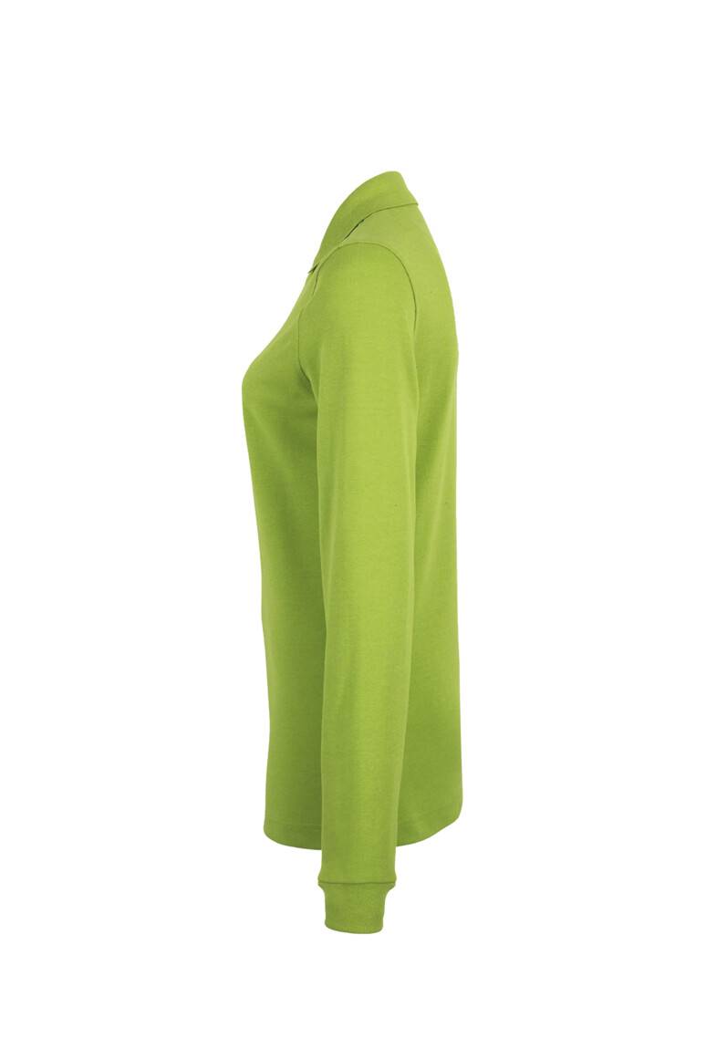 HAKRO Damen Longsleeve-Poloshirt MIKRALINAR® kiwi, 6XL