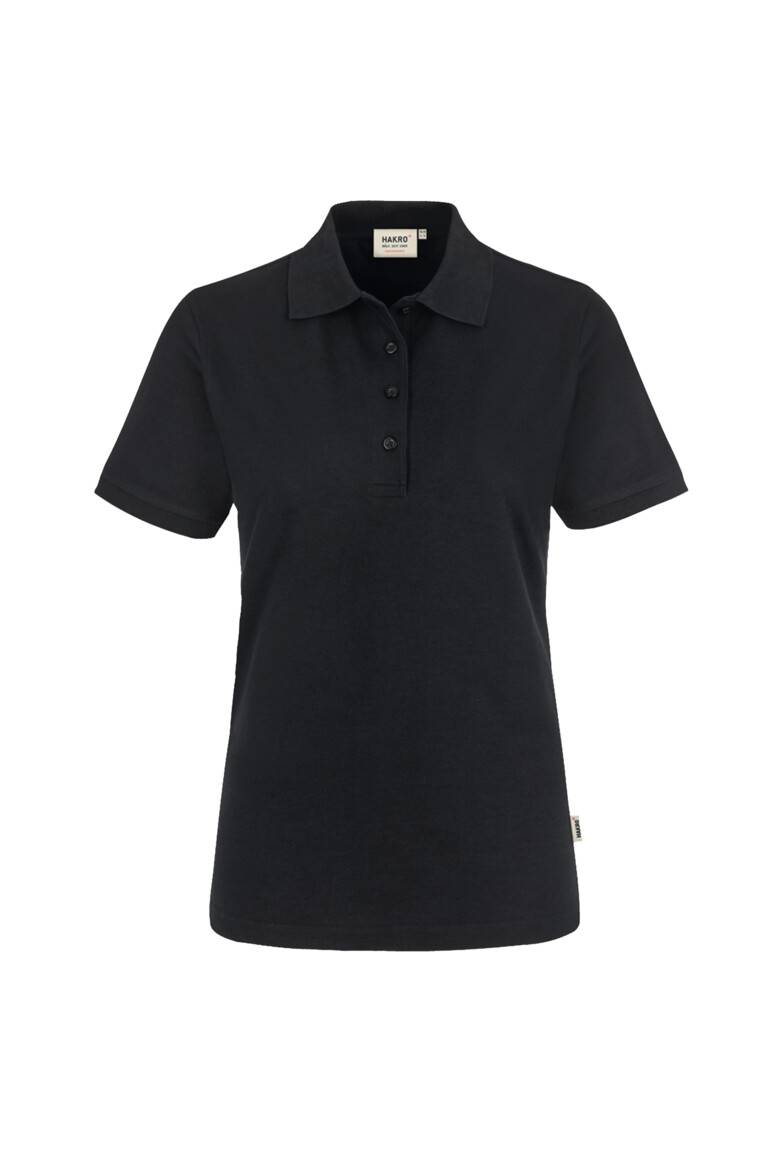 Damen-Polo Performance schwarz 216 Größe 2XL