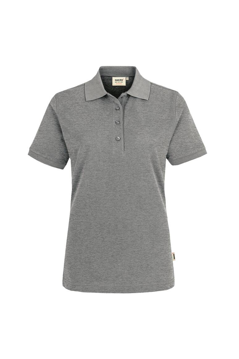 Hakro Women-Poloshirt Performance 216 grau-meliert Größe 4XL