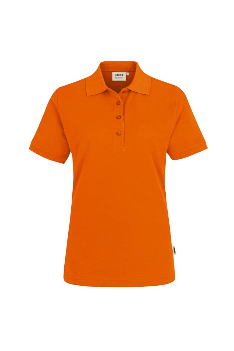 Damen-Polo Performance orange 216 Größe 2XL