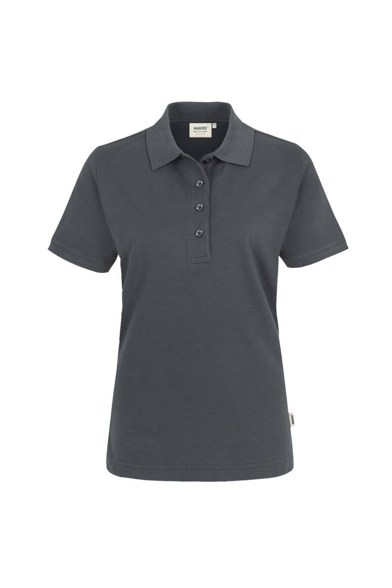 Damen-Polo Performance anthrazit 216 Größe 5XL