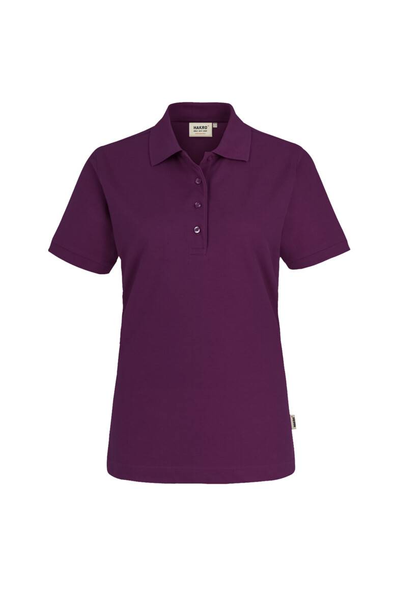 Hakro Women-Poloshirt Performance 216 aubergine Größe 5XL