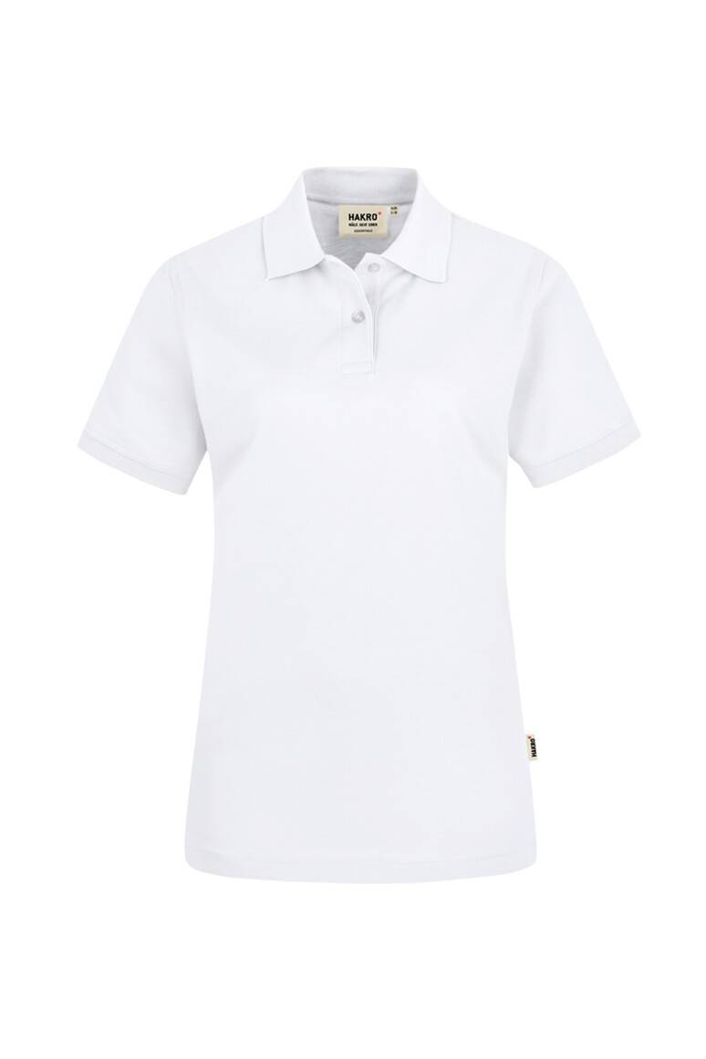 HAKRO Damen Poloshirt Top weiß, 4XL