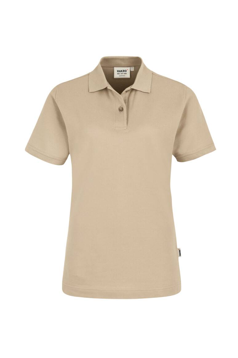 HAKRO Damen Poloshirt Top sand, M