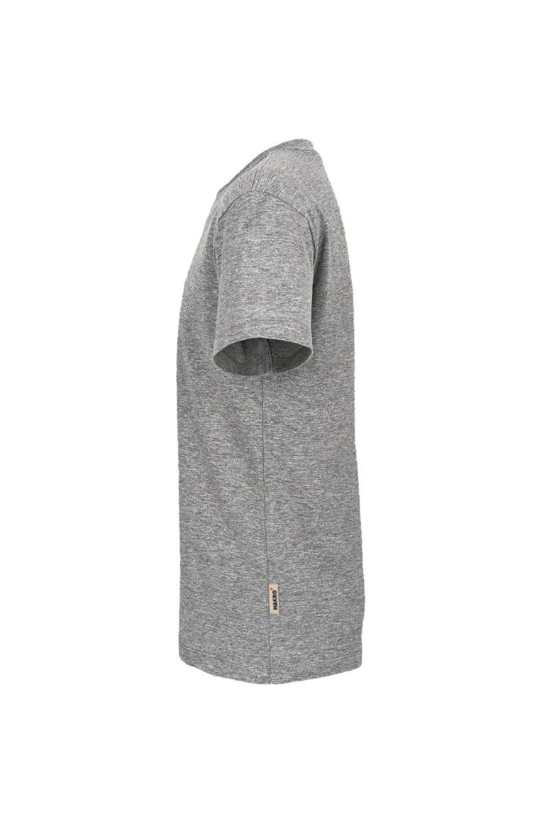 HAKRO V-Shirt Classic grau meliert, XS