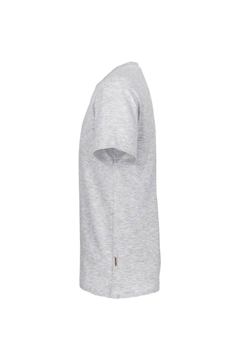 HAKRO V-Shirt Classic ash meliert, L