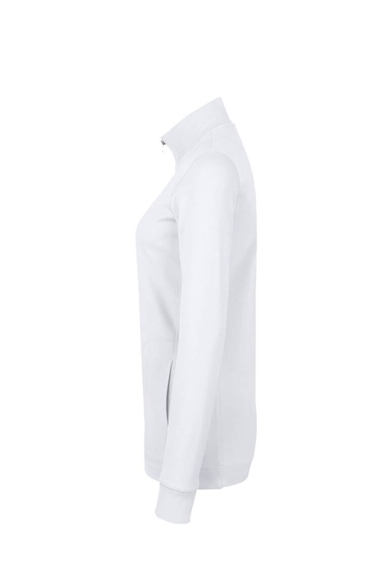 HAKRO Damen Interlockjacke weiß, L