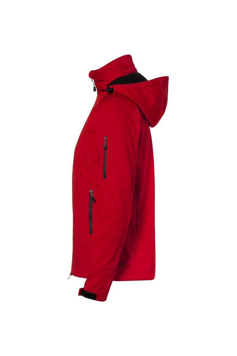 HAKRO Damen Softshelljacke Alberta rot, 5XL
