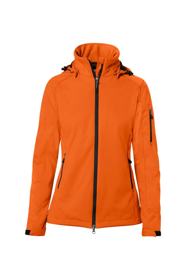 HAKRO Damen Softshelljacke Alberta orange, 3XL