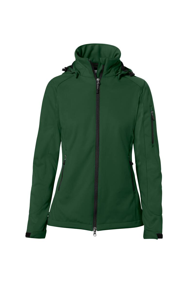 HAKRO Damen Softshelljacke Alberta tanne, 5XL