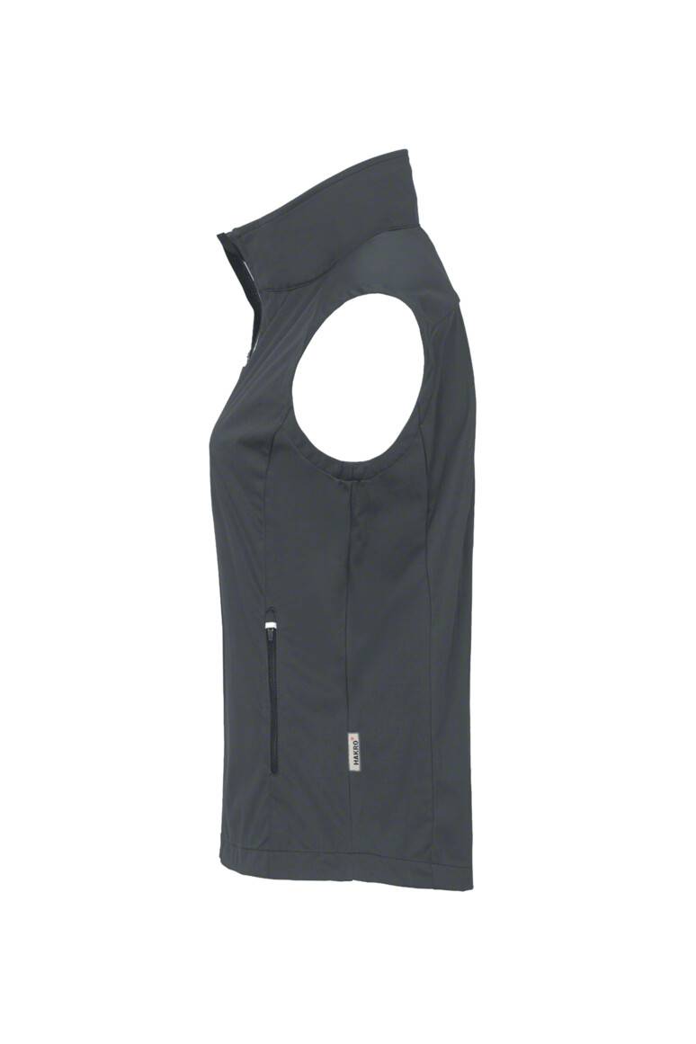 HAKRO Damen Light-Softshellweste Sarina anthrazit, S