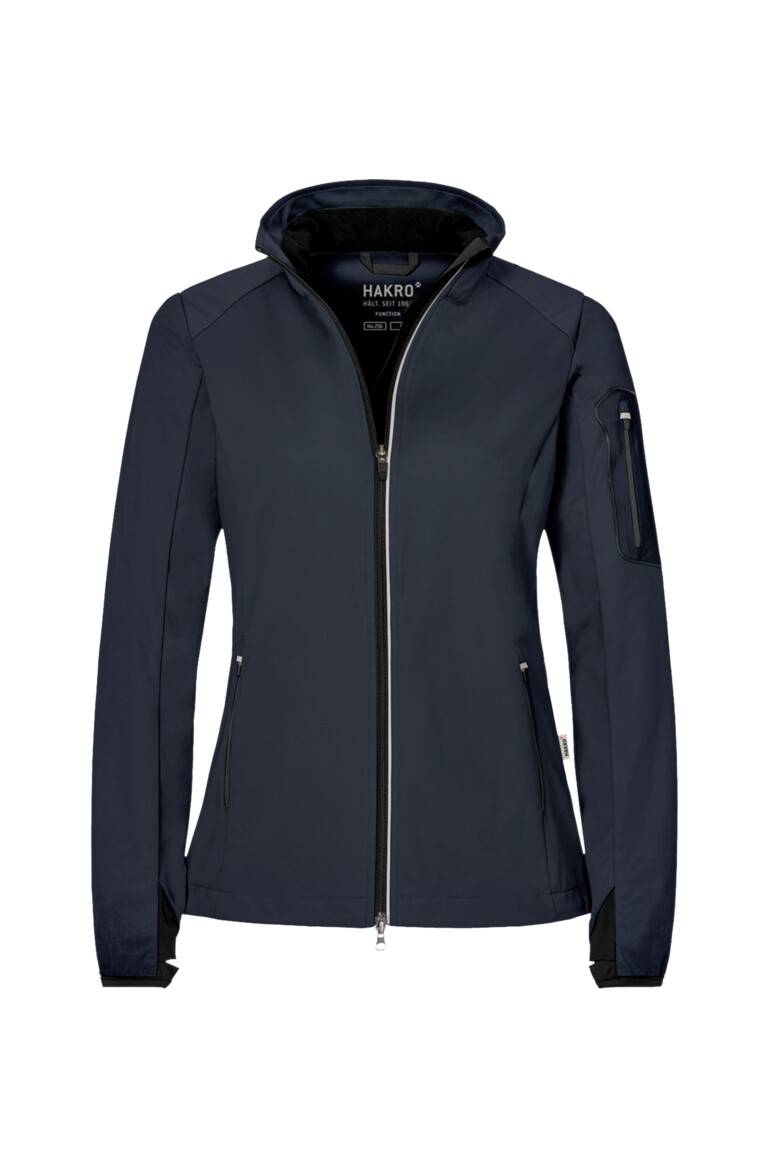 HAKRO Damen Light-Softshelljacke Sidney tinte, 5XL