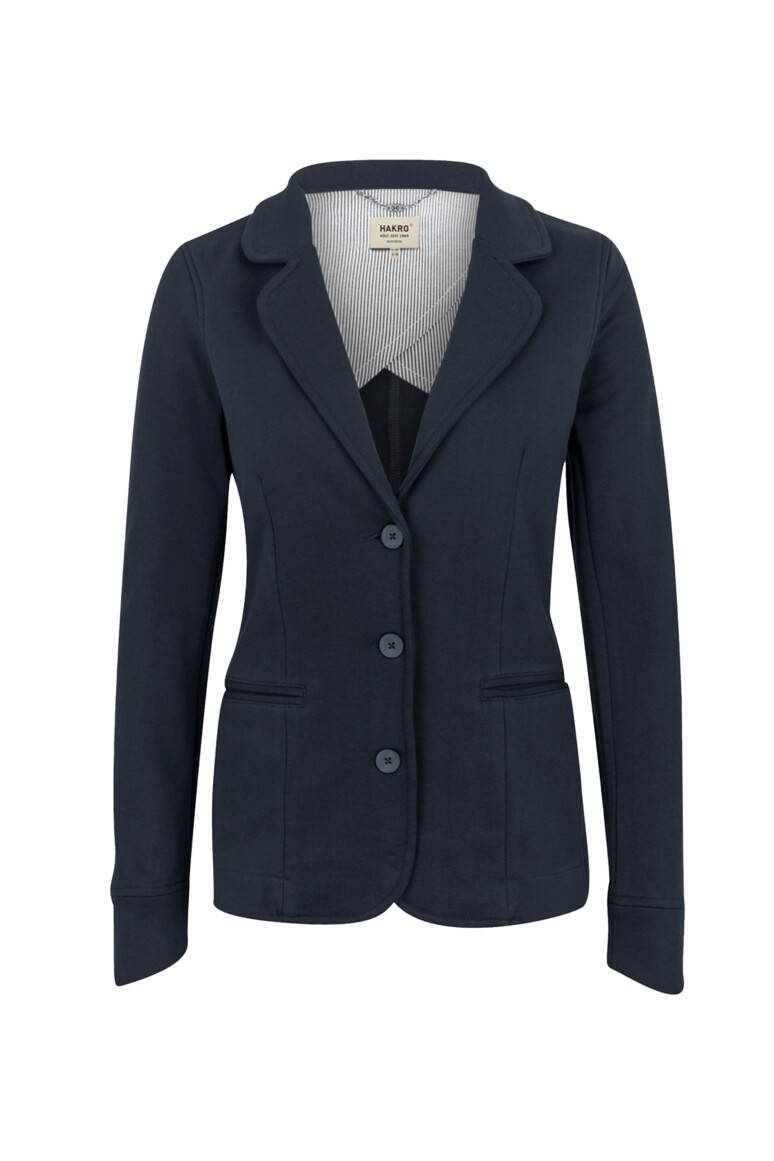 HAKRO Damen Sweatblazer Premium tinte, L