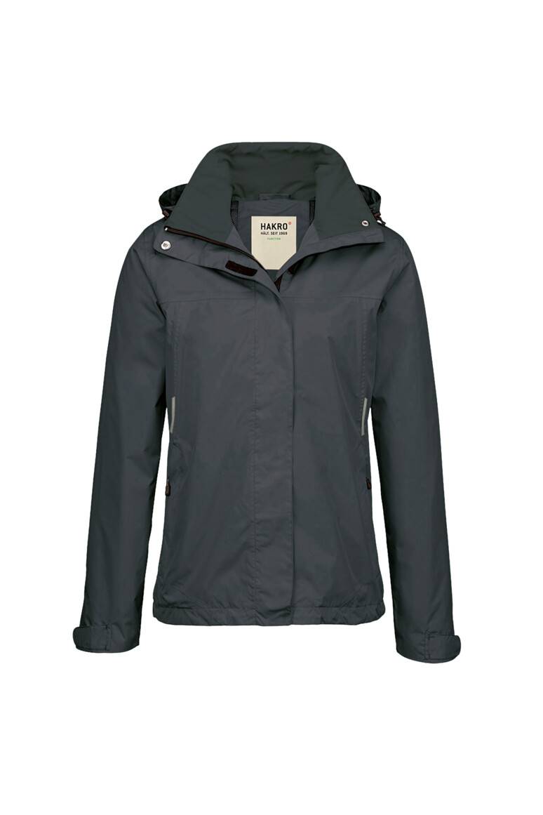 HAKRO Damen Regenjacke Colorado anthrazit, L