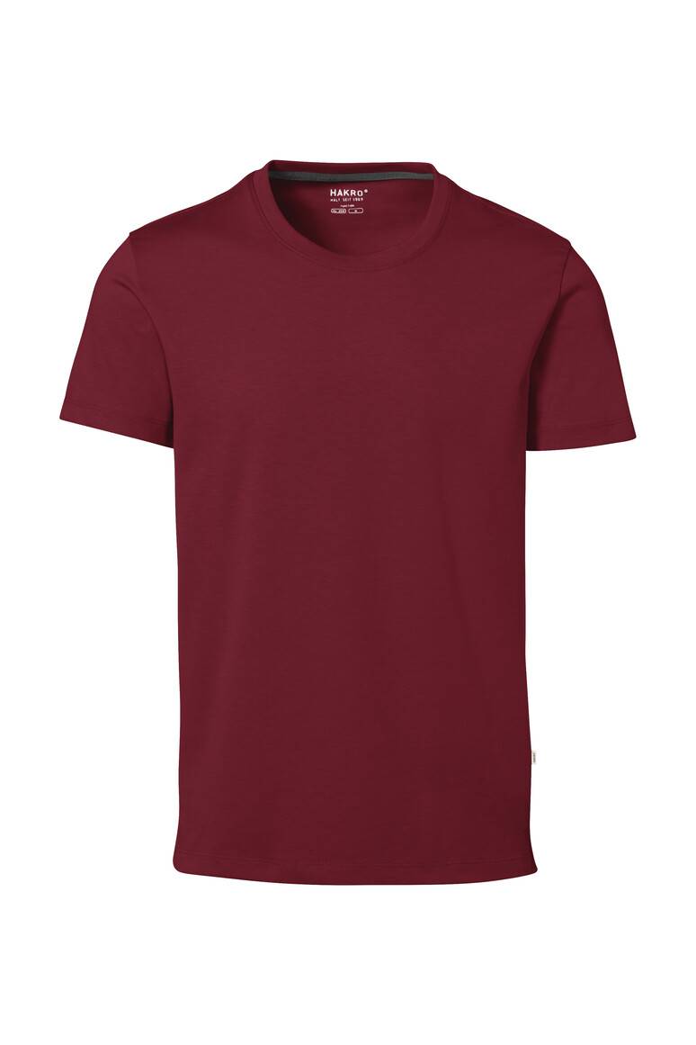HAKRO COTTON TEC® T-Shirt weinrot, 3XL