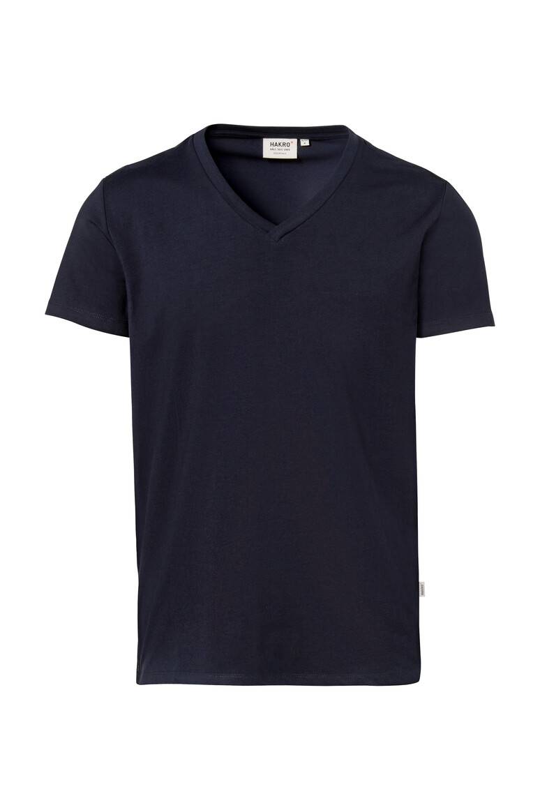 HAKRO V-Shirt Stretch tinte, S