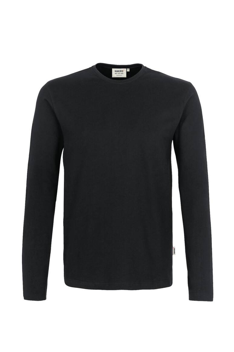 HAKRO Longsleeve Heavy schwarz, L