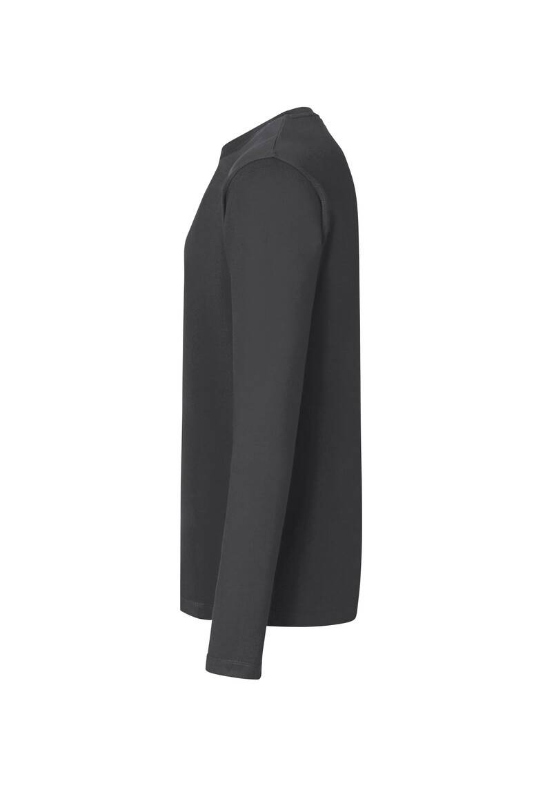 HAKRO Longsleeve MIKRALINAR® karbongrau, S