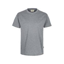 Hakro T-Shirt Mikralinar 281-015 grau meliert Gr. S