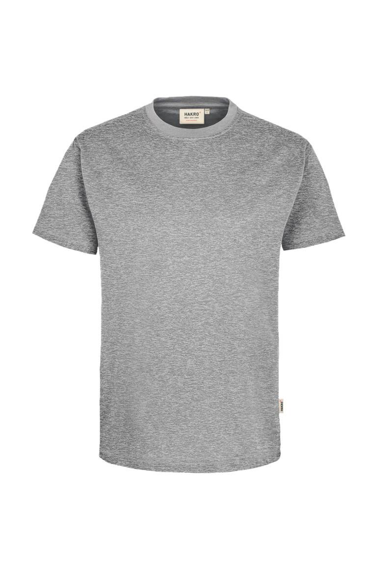 Hakro T-Shirt Mikralinar 281-015 grau meliert Gr. XL