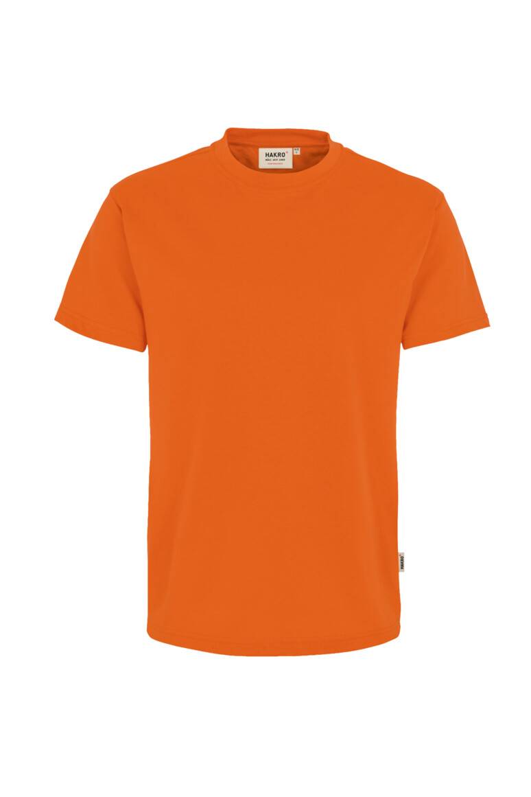 HAKRO T-Shirt MIKRALINAR® orange, S