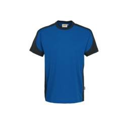 Hakro T-Shirt Contrast Performance 290-10 royalblau/anthrazit Gr. 6XL