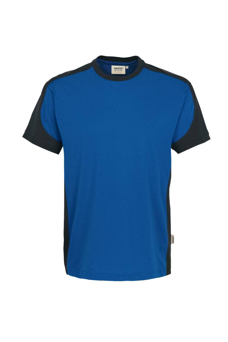 Hakro T-Shirt Contrast Performance 290-10 royalblau/anthrazit Gr. M