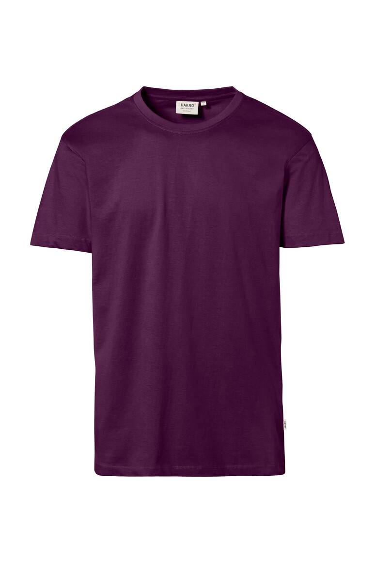 HAKRO T-Shirt Classic aubergine, M