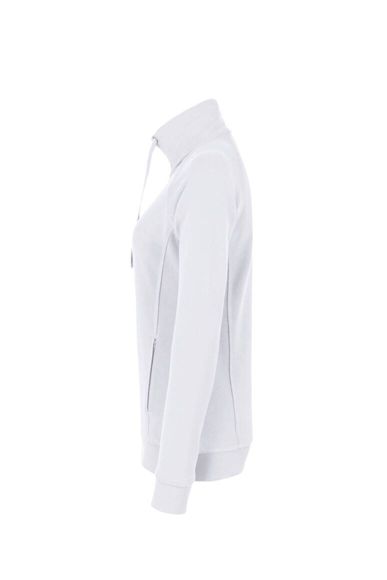 HAKRO Damen Sweatjacke College weiß, 2XL