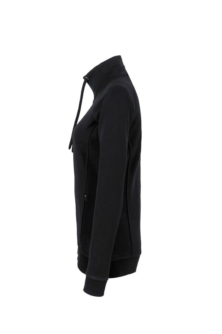 HAKRO Damen Sweatjacke College schwarz, 2XL
