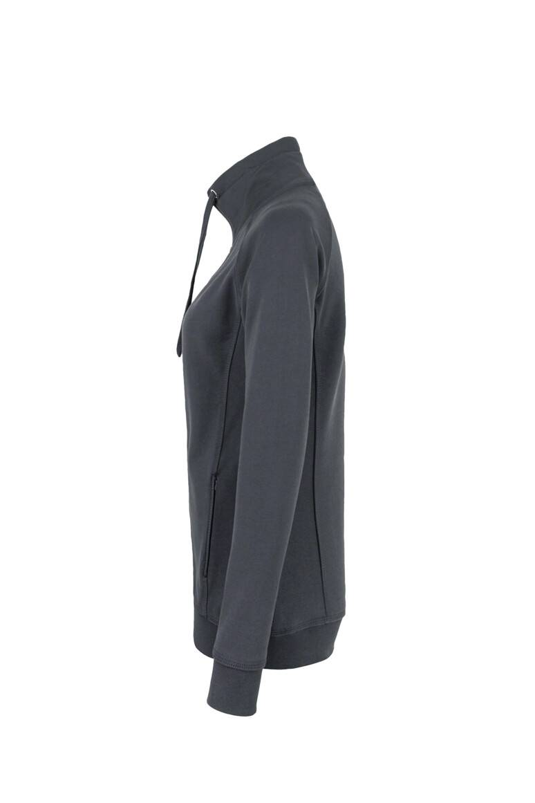 HAKRO Damen Sweatjacke College anthrazit, L