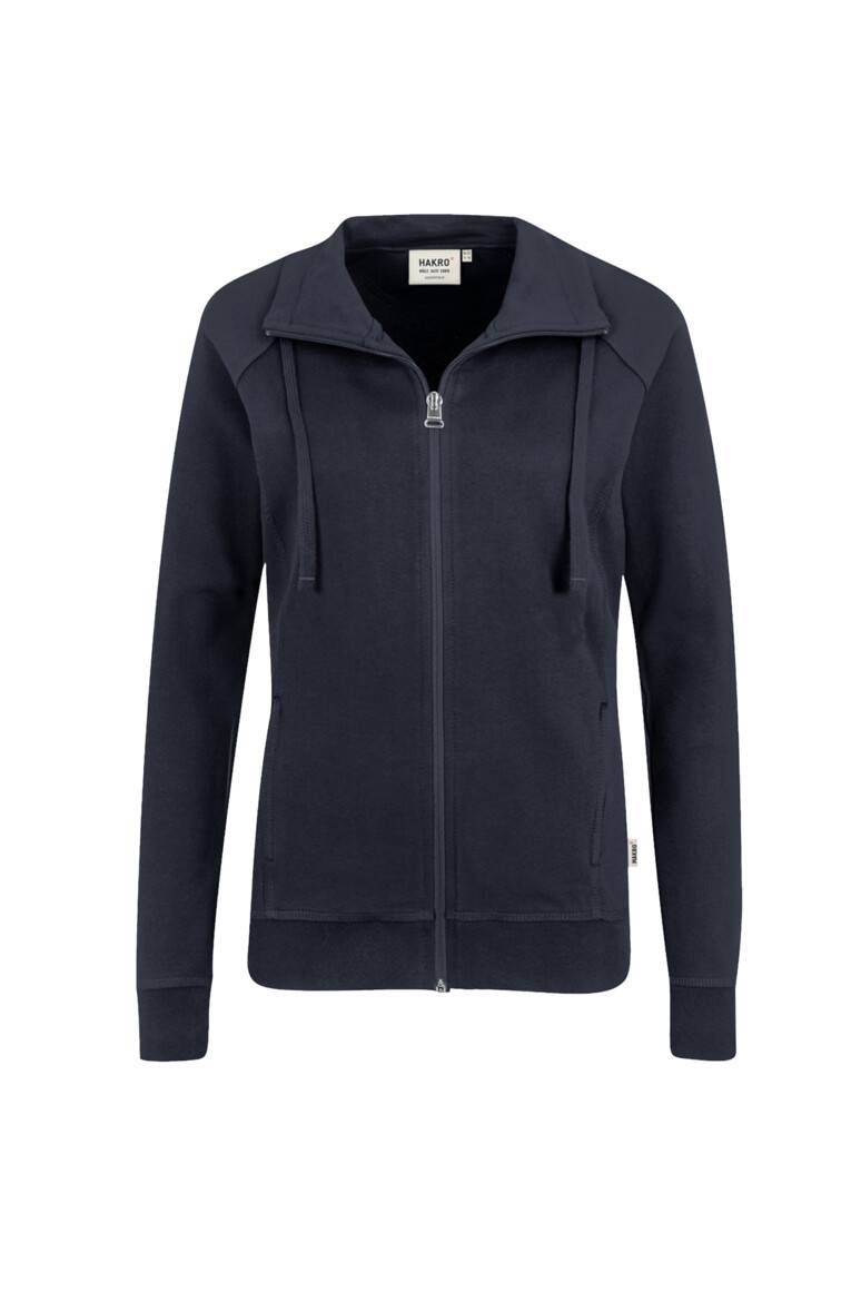 HAKRO Damen Sweatjacke College tinte, L