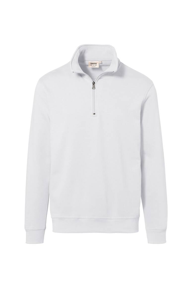 Hakro Zip-Sweatshirt Premium 451-01 weiß Gr. 5XL